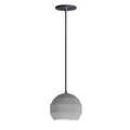 Et2 Hive 1-Light 7.75" Wide Gray Pendant Light E25035-GY